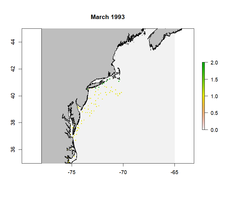 Example layer from rasterStack